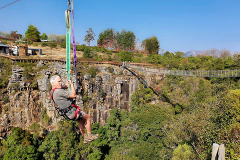 Graskop Gorge Lift Company - Double Zipline