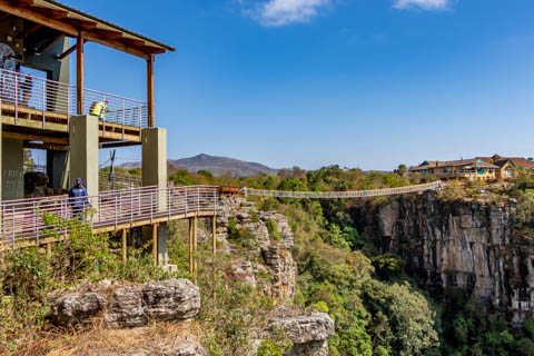 Graskop Gorge Lift Company - Suspension Bridge